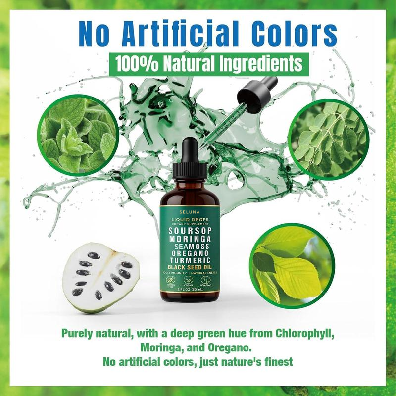 Seluna™ Soursop Liquid Drops 10-in-1