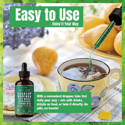 Seluna™ Soursop Liquid Drops 10-in-1